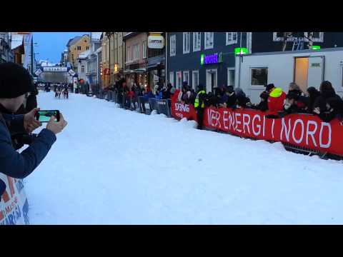 Samisk uke 2014 i Tromsø - Reinkappkjøring - Finalen