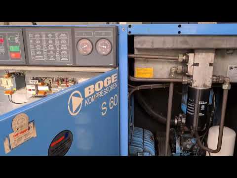Schraubenkompressor Boge S60 - Nr. 575