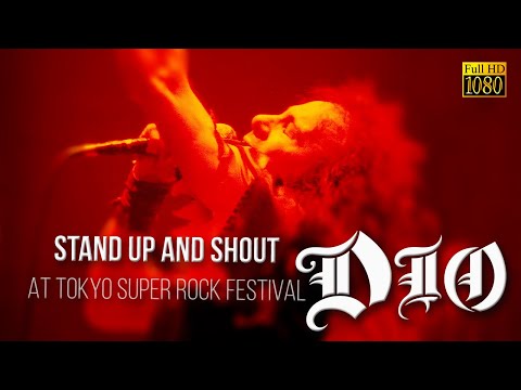 Dio - Stand Up And Shout (At Tokyo Super Rock Festival 1985)   FullHD   R Show Resize1080p