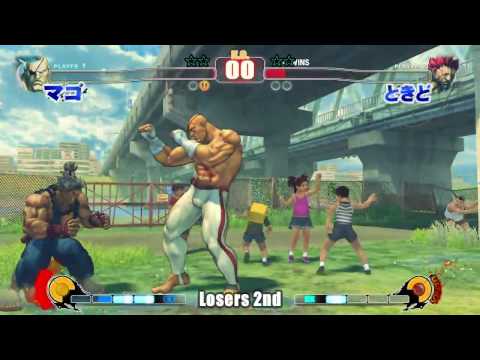 Street Fighter 4 Gods Garden 2  Mago (Sa) vs Tokido (Ak) L2-4 HD