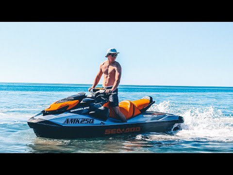 OUR BRAND NEW JETSKI! Incredible Wahoo Story (Sharks Everywhere) Catch n Cook