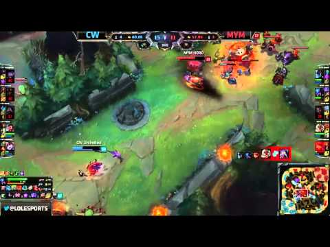 EU LCS Spring 2015 W5D2: Copenhagen Wolves vs Meet Your Makers Highlights