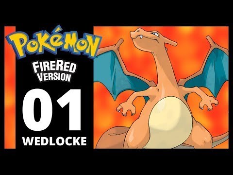 Pokemon Fire Red - Part 1 - Starters (Wedlocke Challenge)