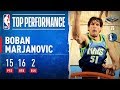 Boban Marjanovic Drops Season-High 15 PTS With 16 REB