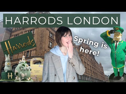 Inside HARRODS Spring 2026 ✨ Harrods Easter Food Tour