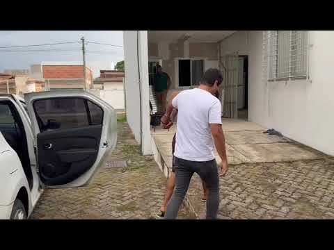 Polícia Civil prende suspeito de roubo em frente a uma instituição financeira em Jaguaré.