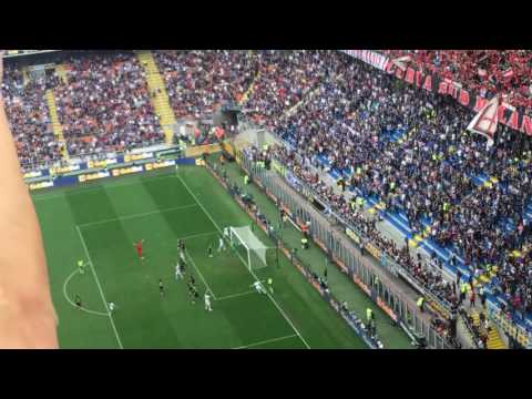 Ínter Vs AC Milan 2017 Gol de Zapata al minuto 96 para empatar