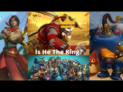 Is Tiberius the king of Paladins? Comparing other hero's.