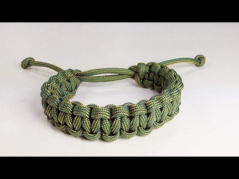 How To Make A 1 Strand Rastaclat Style Adjustable...