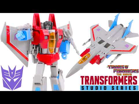 Transformers Studio Series 86 MTMTE Collection Voyager Class Starscream Review (4K)