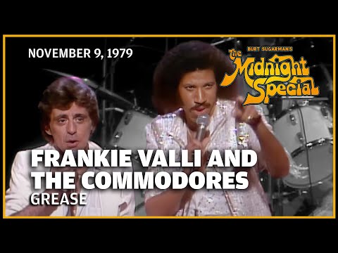 Grease - Frankie Valli and The Commodores | The Midnight Special