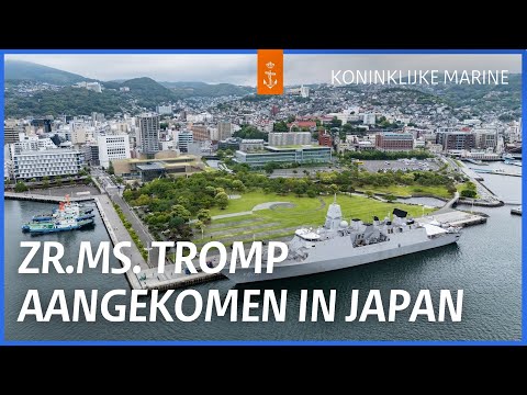 Zr.Ms. Tromp aangekomen in Nagasaki, Japan 🇯🇵 | PACIFIC ARCHER