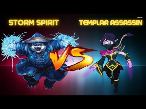 IMMORTAL TA GOT REKT - STORM SPIRIT VS TEMPLAR ASSASSIN (DOTA 2)