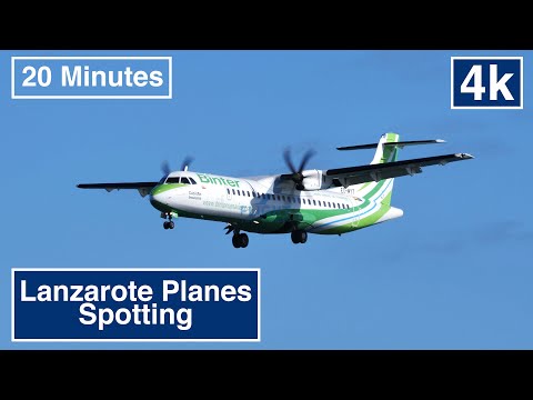 🛫 Plane Spotting 🛬 at Lanzarote Airport 🇪🇸