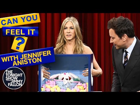 Can You Feel It with Jennifer Aniston | The Tonight Show Starring Jimmy Fallon