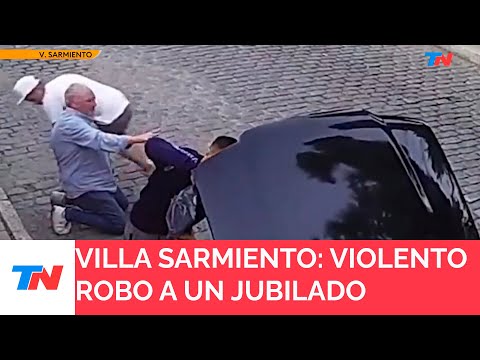 VILLA SARMIENTO I Violento robo frente a un colegio