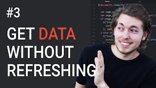 3: Get data from a database without refreshing the browser using AJAX - Learn AJAX programming
