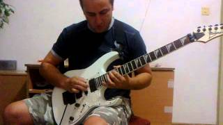 Lead guitar of The Outer Limits plays Yngwie Malmsteen-Amberdawn