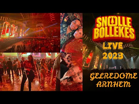 van links naar rechts bij de snollebollekes // snollebollekes live 2023 gelredome arnhem VLOG