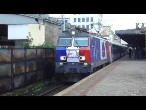 EP09-042 w barwach Francji z EIC "Odra" relacji: Wrocław Gł. - Warszawa Wsch.