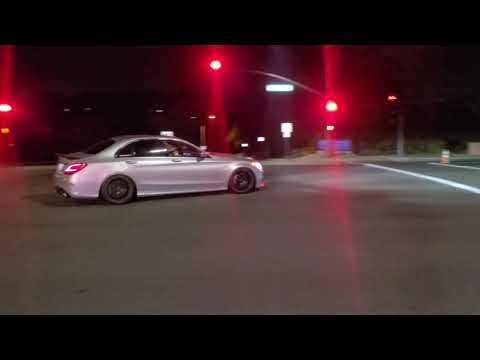 Mercedes benz C63 Drift