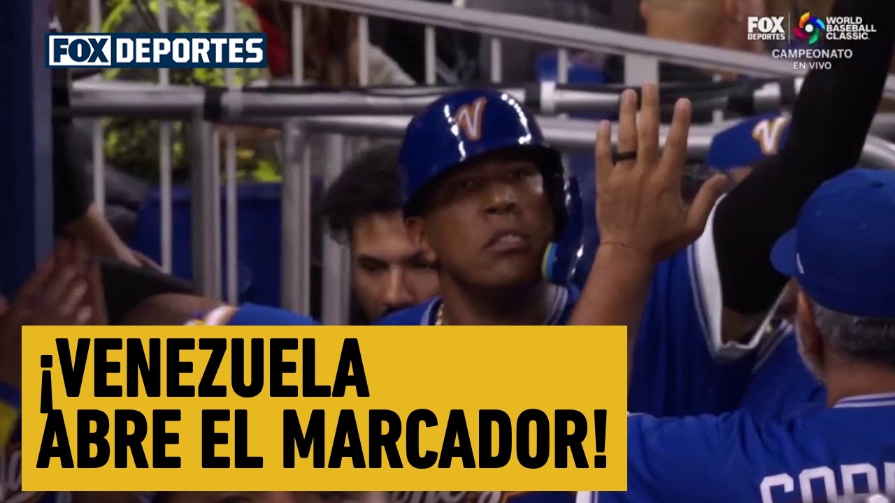 🇻🇪⚾ BATAZO DE SACRIFICIO Maikel García | Venezuela 1-0 USA | WBC 2026