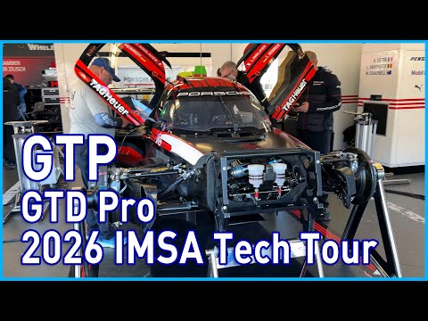 Marshall Pruett and IMSA Official