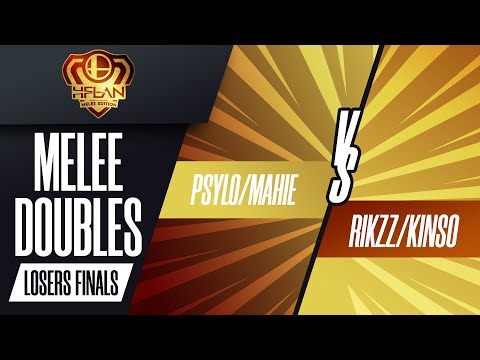 HFLAN 2022 | Melee Doubles - Psylo/Mahie vs. Rikzz/Kins0 - Loser's Finals