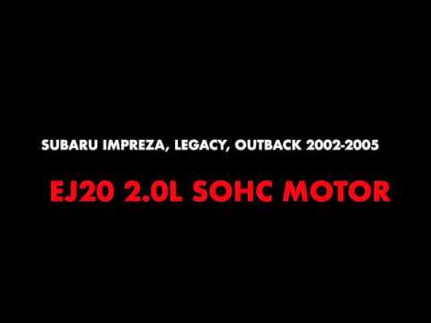 IMPREZA RS 2004 SUBARU USED EJ20 SOHC REPLACEMENT NA EJ25 LONG BLOCK MOTOR FOR SALE: video still