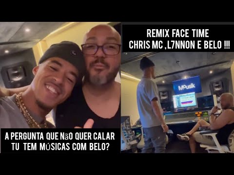 L7NNON Gravando Música Com O Belo