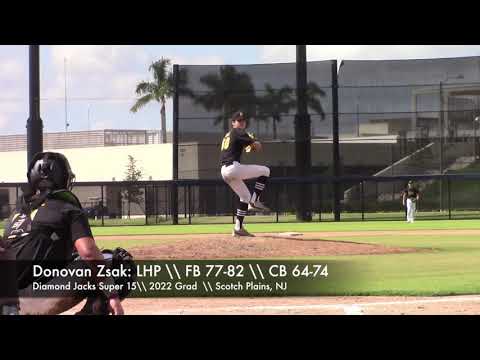2022 LHP Donovan Zsak