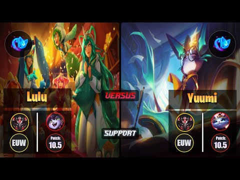 GrandMaster LULU [Summon Aery] (Support) VS  YUUMI - Grandmaster EUW Patch 10.5