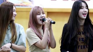 170909 프리스틴(PRISTIN) 티나 TINA 예하나(YEHANA) 직캠