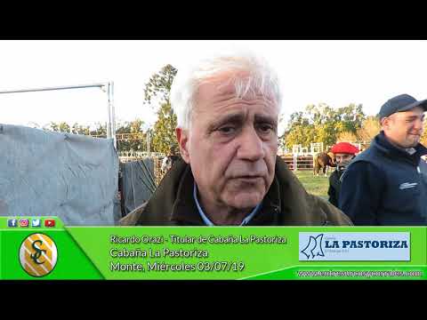 03-07-19 - Ricardo Orazi - Titular de Cabaña La Pastoriza - Monte - Bs.As.