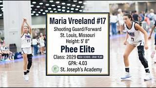 Maria Vreeland Basketball Highlight Video Class of 2029