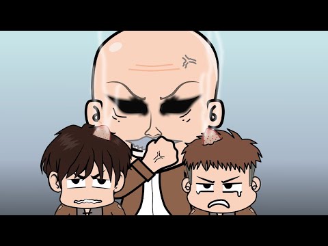 Chibi Titan Academy #1 - Titan Slashing Test - Chibi Titan Animation