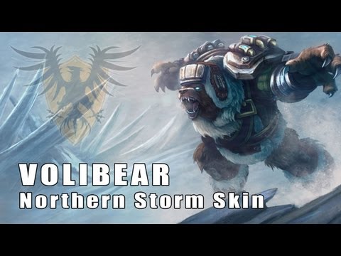 League of Legends: Northern Storm Volibear Skin Artwork
