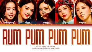 [2021 MBC Gayo Daejejeon] FirstLovez Rum Pum Pum Pum (Color Coded Lyrics Eng/Rom/Han)