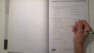 Eureka Math Grade 5 Module 1 Lesson 3 Homework | #answers  #mathwithaubrey