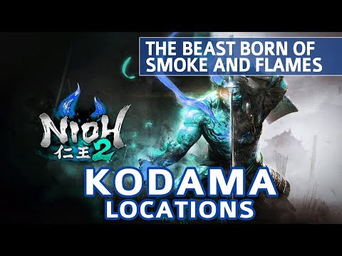 Nioh 2 - The Beast Born of Smoke and Flames All Kodama Locations