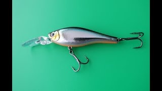 Воблера tsuribito super shad 60f