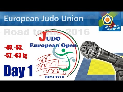European Judo Open Women - Rome 2016 - day 1