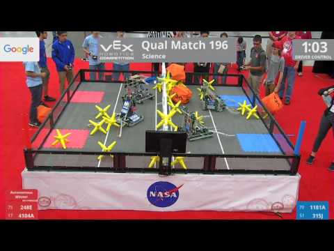 2017 VRC Sci Q196 - 248E 4104A vs 1181A 315J - 27 to 9