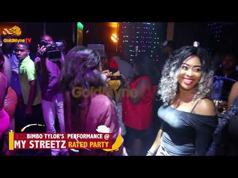 BIMBO TAYLOR'S PERFORMANCE @ MY STREETZ RATED PARTY