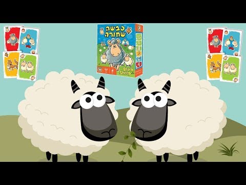 כבשה שחורה איך משחקים משחק קלפים? מחזירים את הכבשים לדיר Black sheep