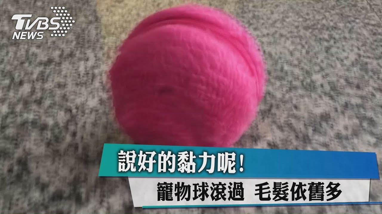 說好的黏力呢? 寵物球滾過!毛髮依舊多