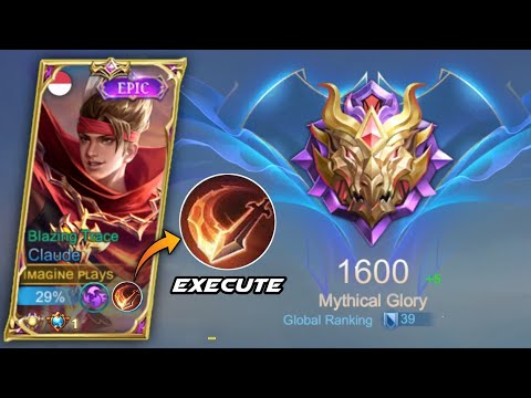 CLAUDE EXECUTE CHALLENGE! | iMAGINE Plays CLAUDE | TOP GLOBAL CLAUDE | MLBB