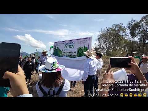 Tercera Jornada de siembra Oaxaca, microregion 03 , Amatitlán-Zahuatlan-Suchitepec