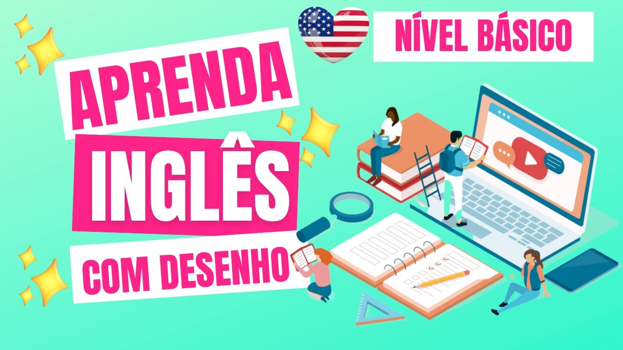 SÉRIE COMPLETA PARA APRENDER INGLÊS //DESENHO ANIMADO // INGLÊS AMERICANO // NÍVEL BÁSICO