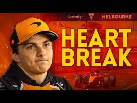 Oscar Piastri’s HEARTBREAKING Australian GP CRASH!